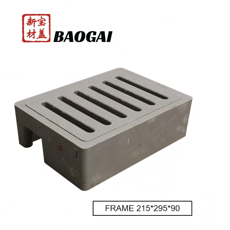 Infrastructure Polymer Drain Strainer with Frame