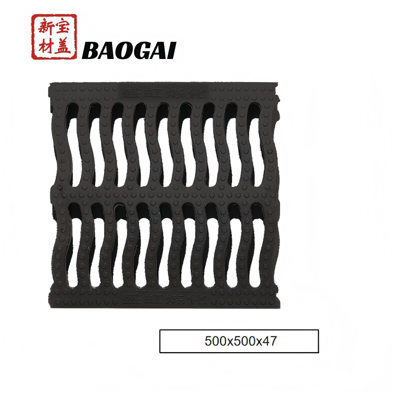 Heavy-Duty Ductile Iron Composite Channel Drain Cover