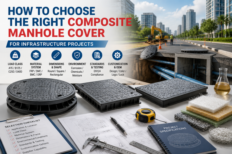 How to Choose the Right Composite Manhole Cover for Infrastructure Projects